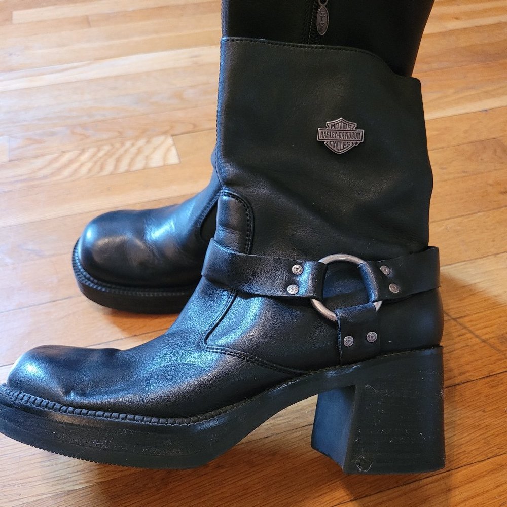 Harley Davidson Motorcycle Boots - Women's size 8.5 M